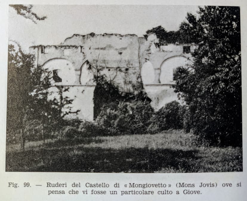 Ruderi storici del Castello Mongivetto